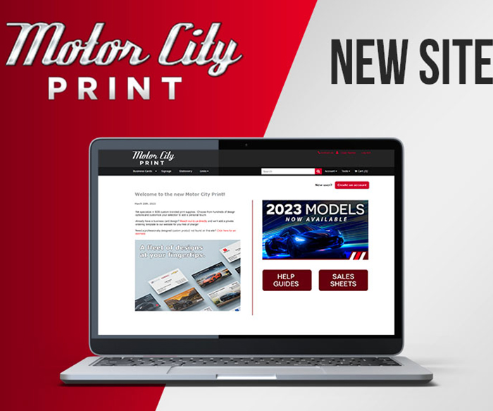 Motor City Print New Website Launch