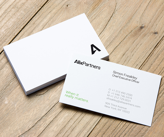 AlixPartners Business Cards