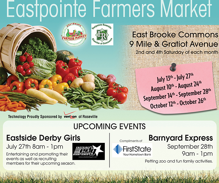 Eastpointe Farmer's Market Ad