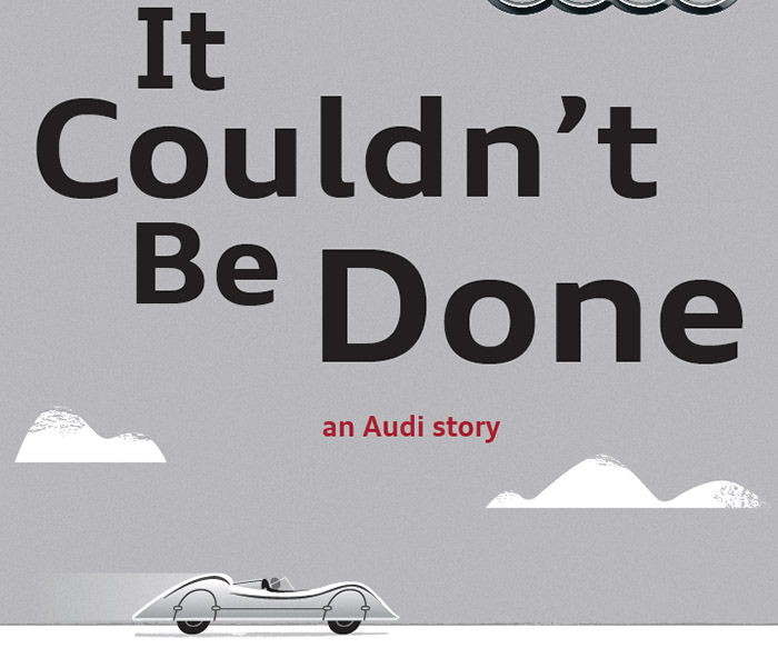 Audi Children's Book Recreation Cover
