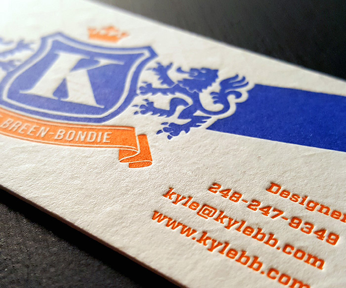 Letterpress Card