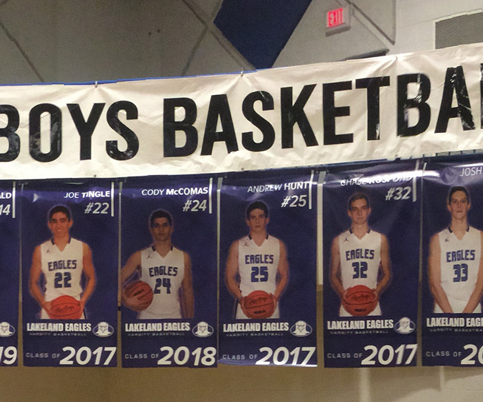 Lakeland High School Banners Design