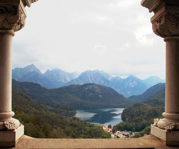 Overlook from Castle Neuschwanstein